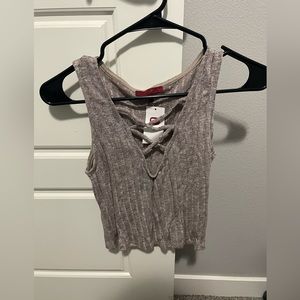 NWT XS Buckle Crop top